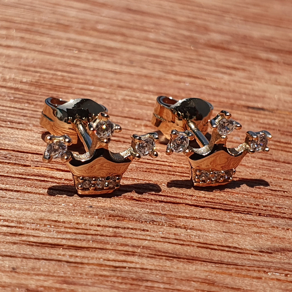Aretes Coronita