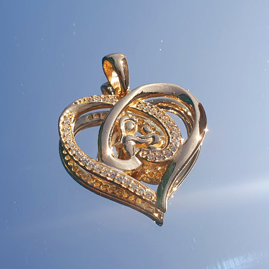 Dije Dia de la madre en oro 18k – Jade18k
