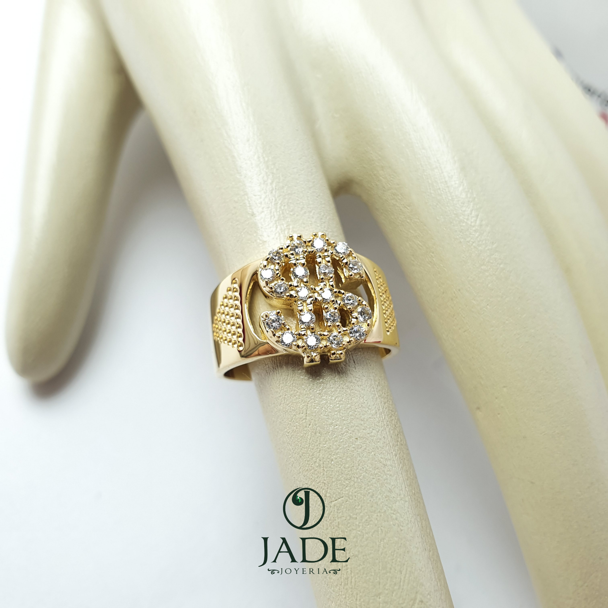 Chevalier para varón con símbolo de dólar