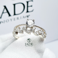 Anillo Eliana en plata fina