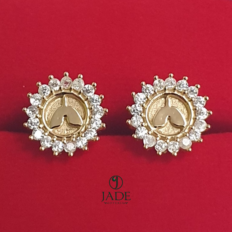 Aretes para neumóloga
