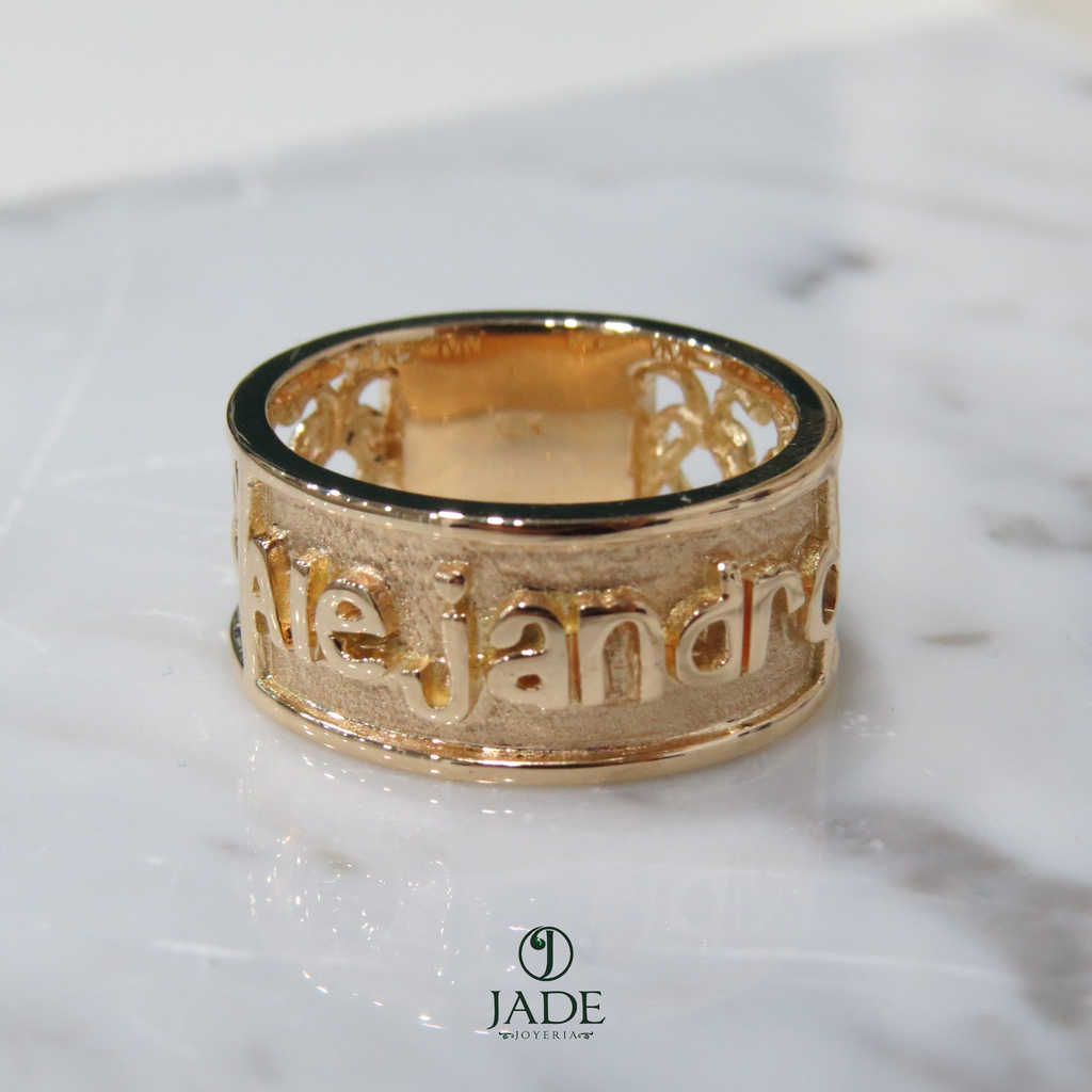 Anillo personalizado
