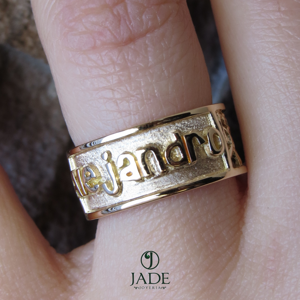 Anillo personalizado