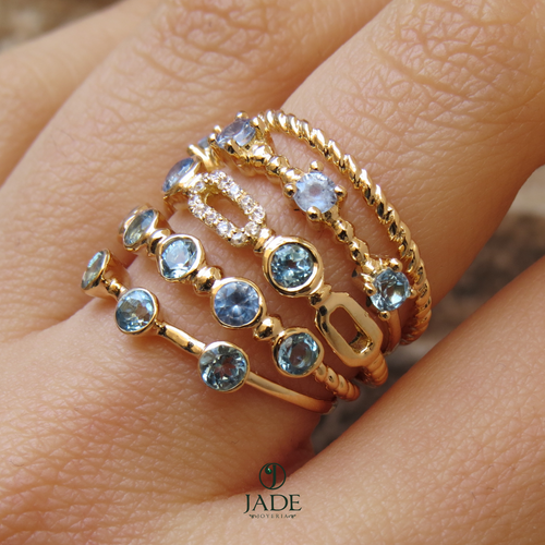 Anillo  azul