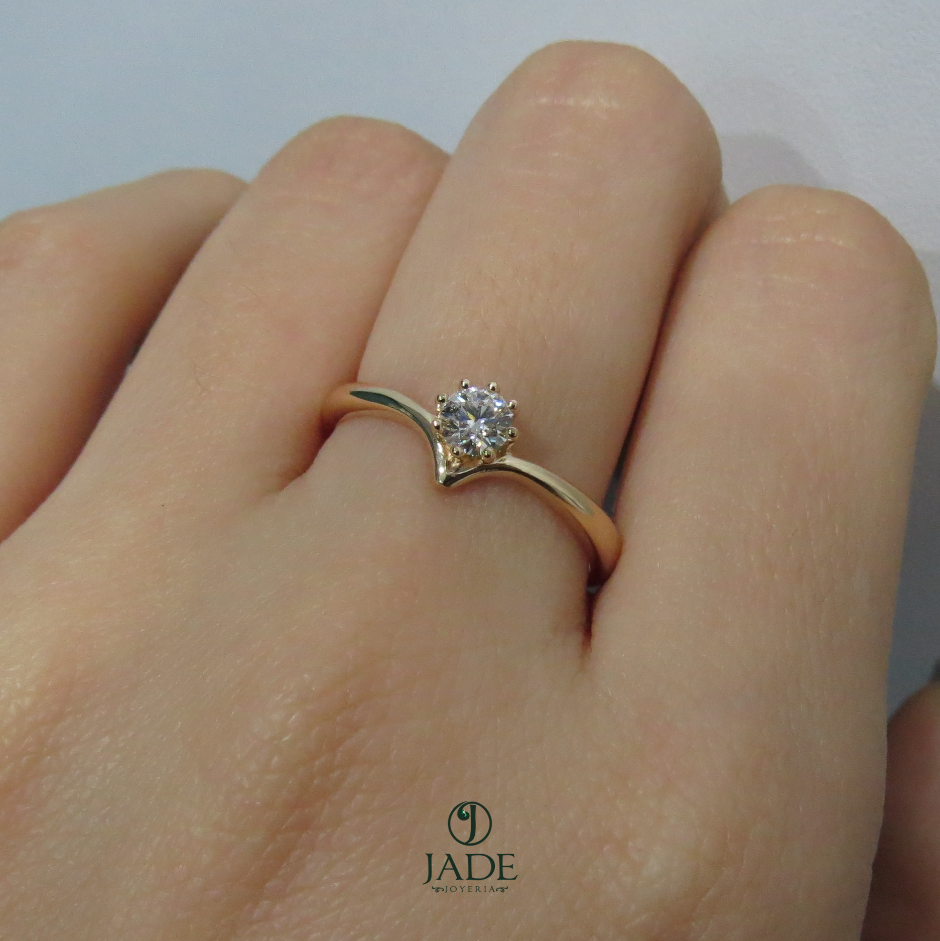 Anillo de compromiso Lea