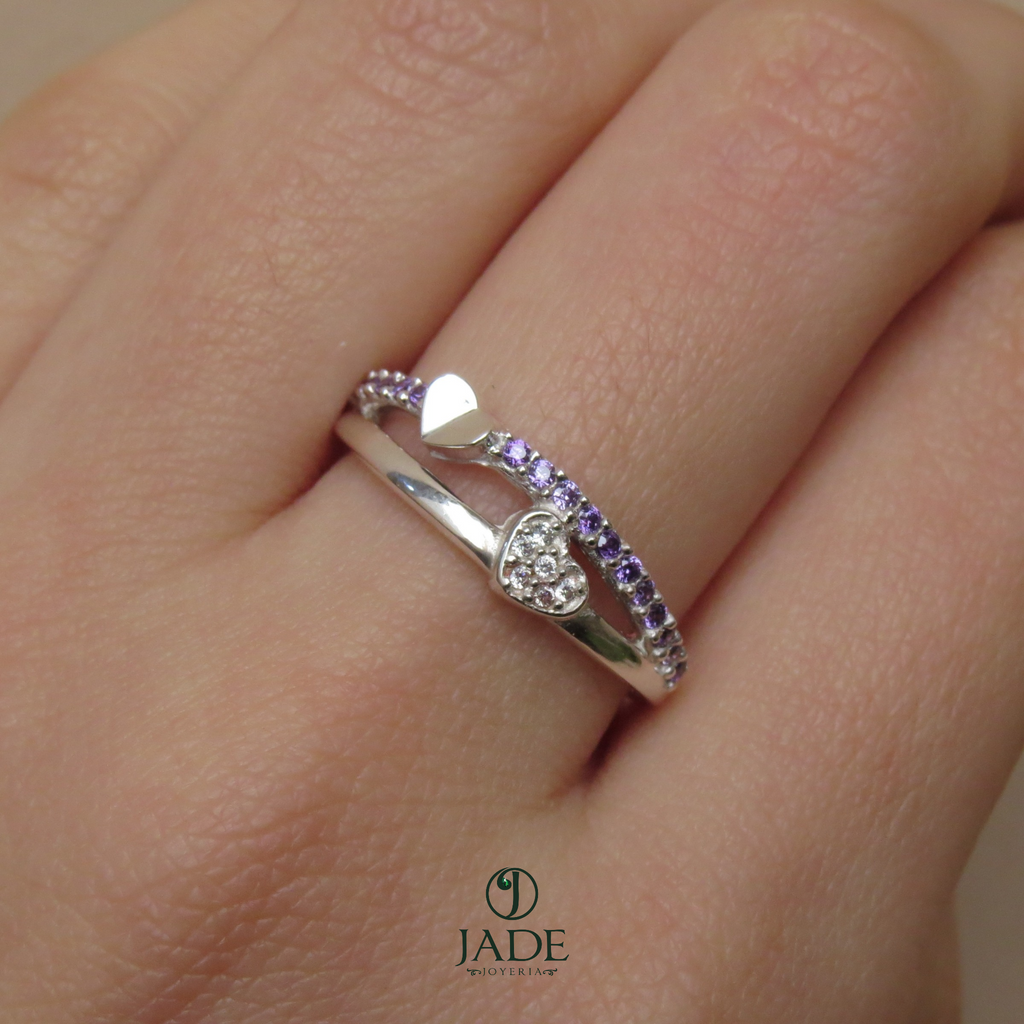 Anillo Eva en plata fina