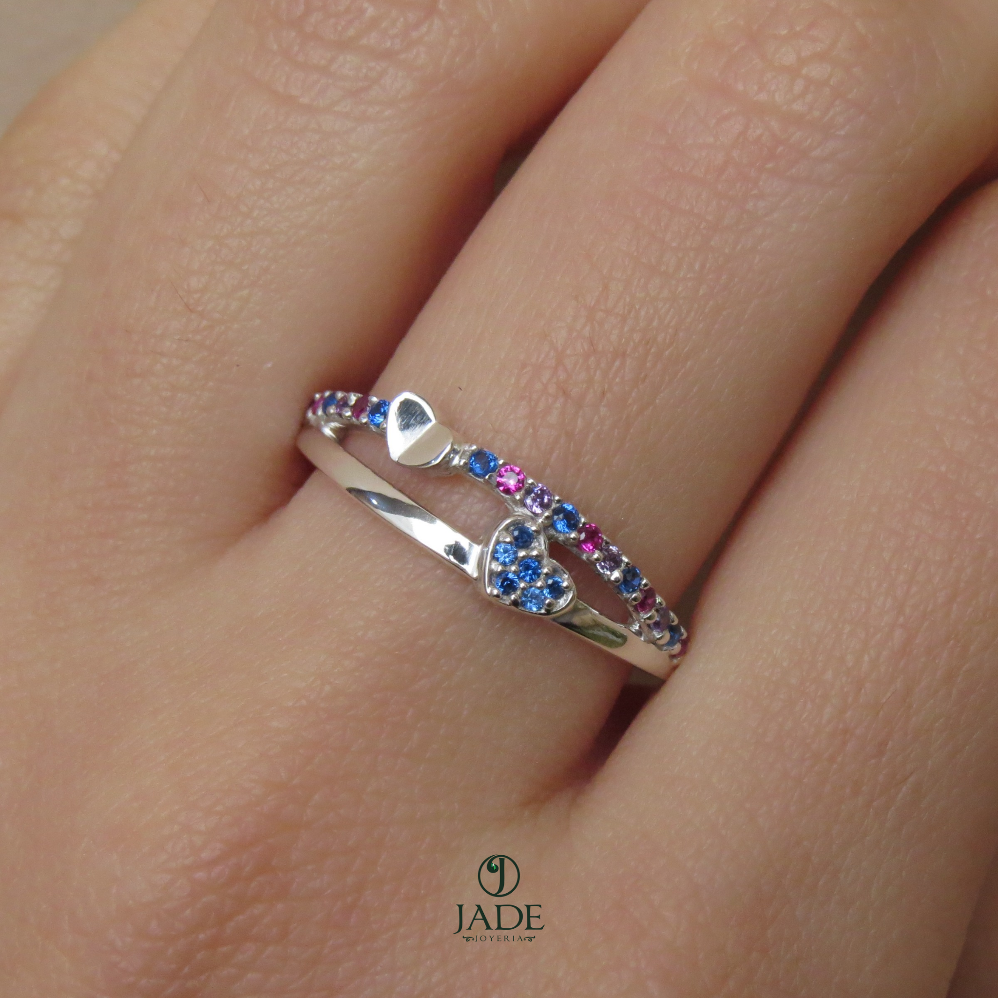 Anillo Eva en plata fina