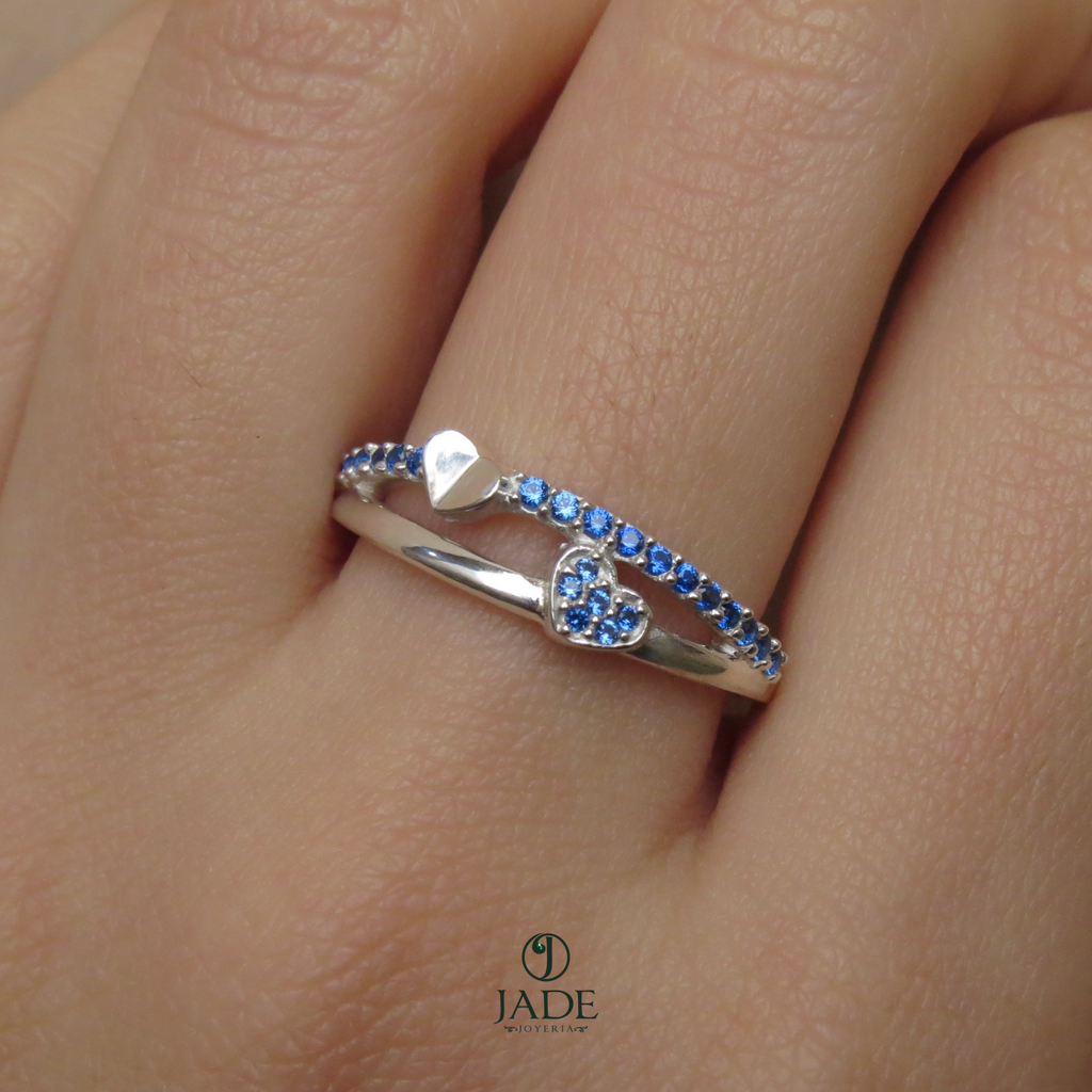 Anillo Eva en plata fina