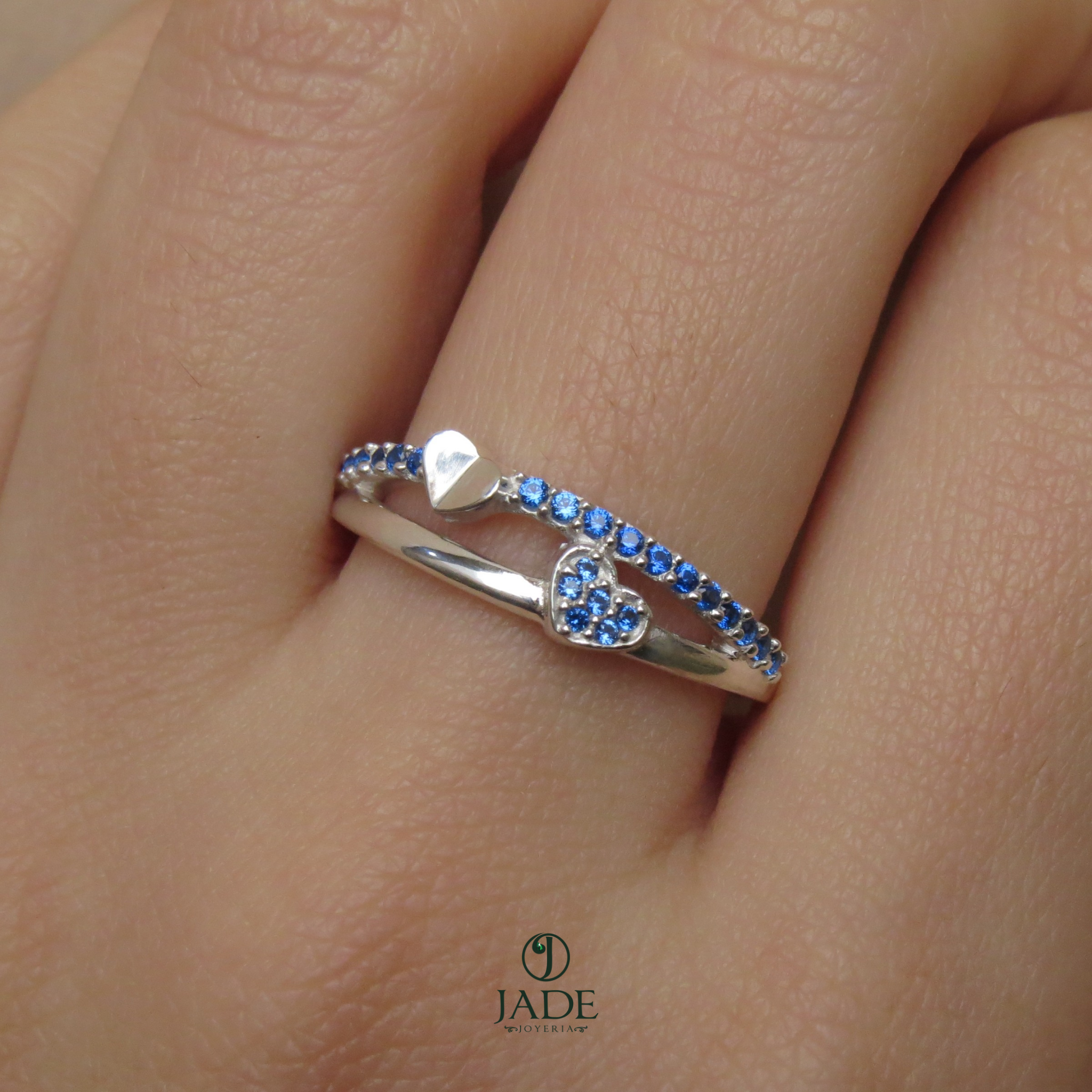 Anillo Eva en plata fina