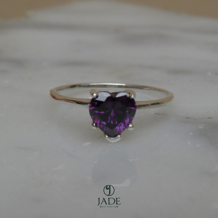 Anillo Elian en plata fina – Jade18k (vista 2)