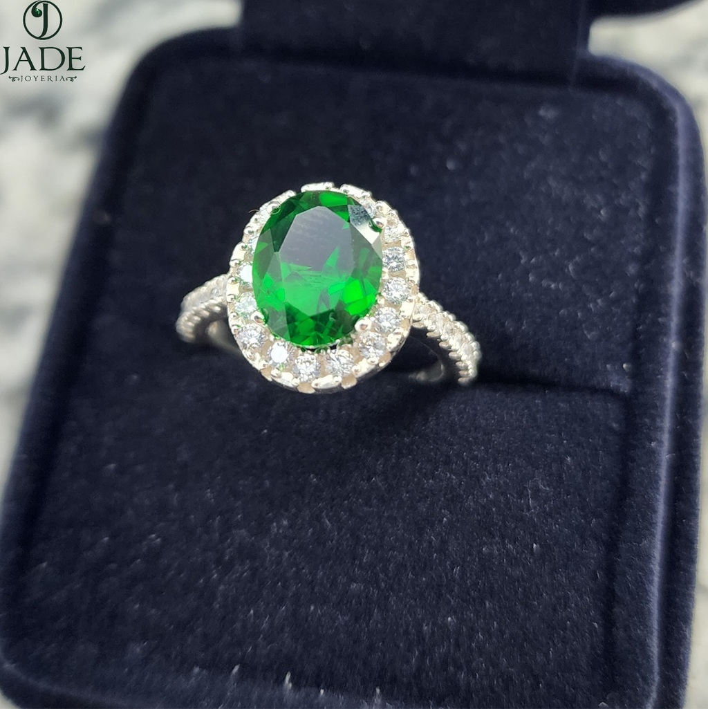 Anillo bienestar y esperanza en plata fina