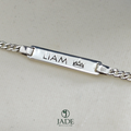 Pulsera Alegria en plata fina
