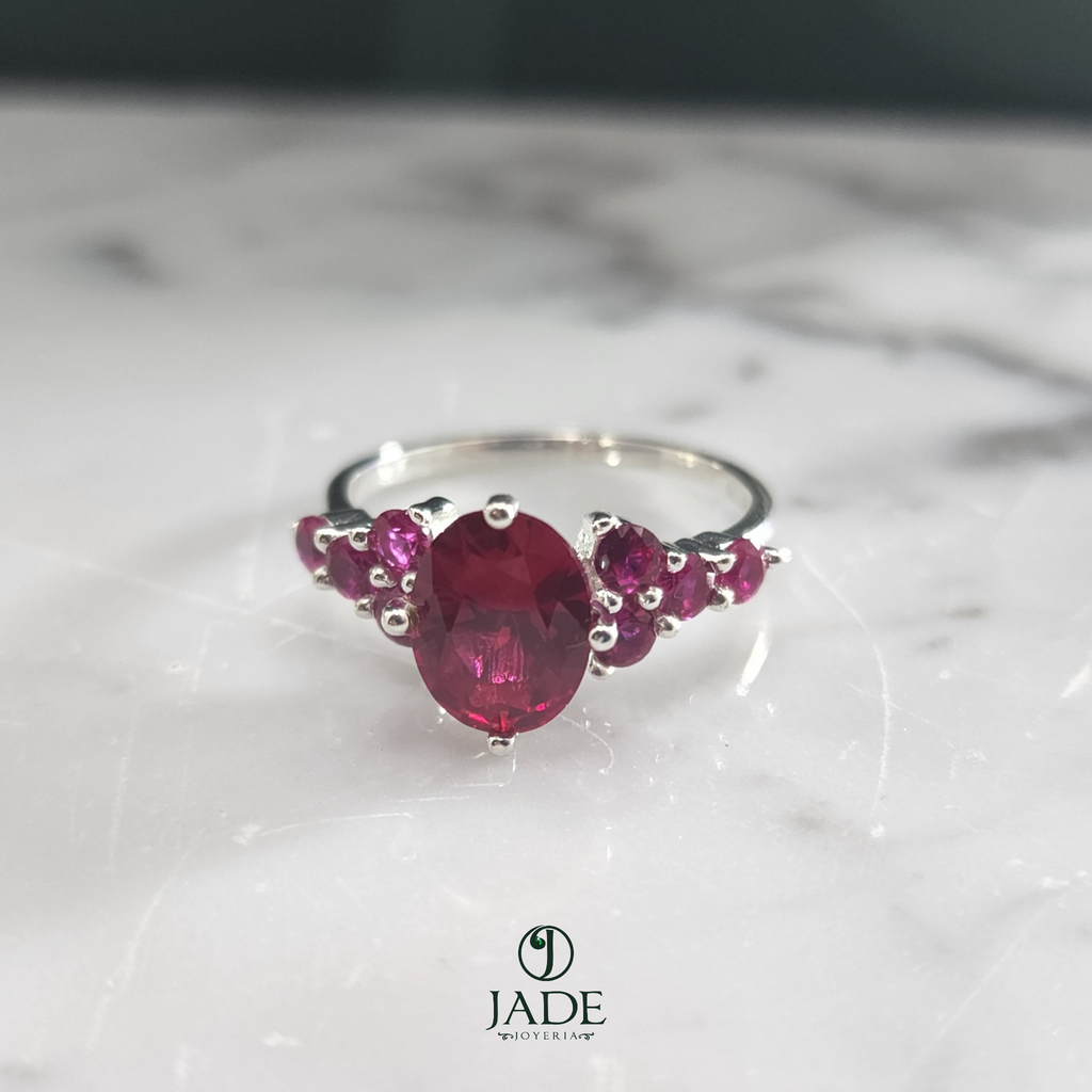 Anillo Bubble en plata fina