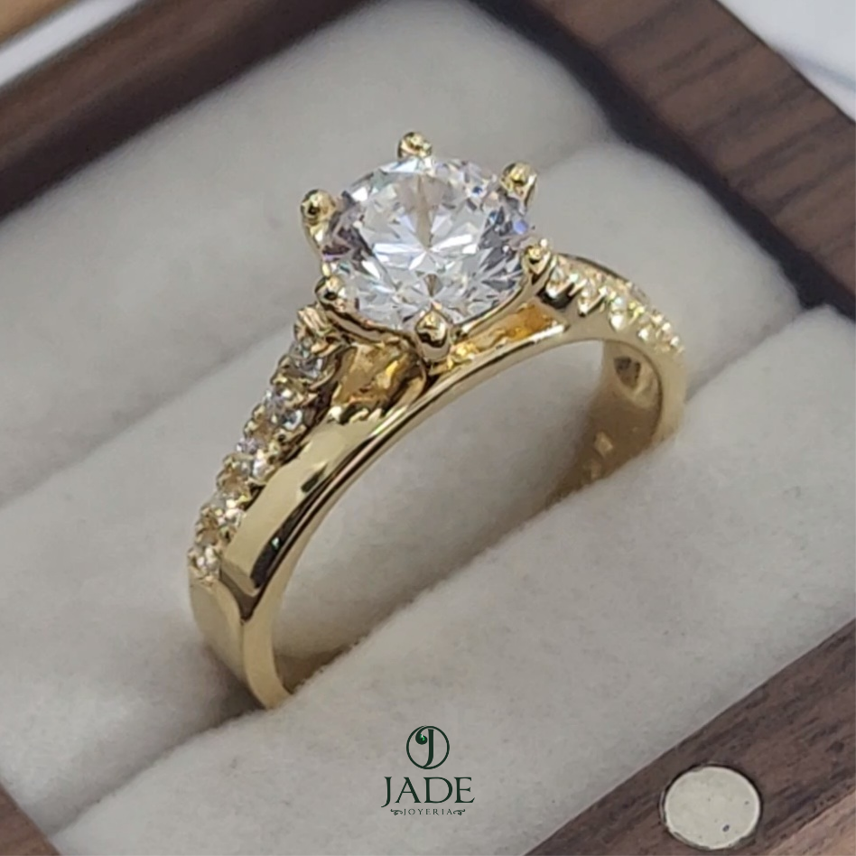 Anillo Abril de compromiso