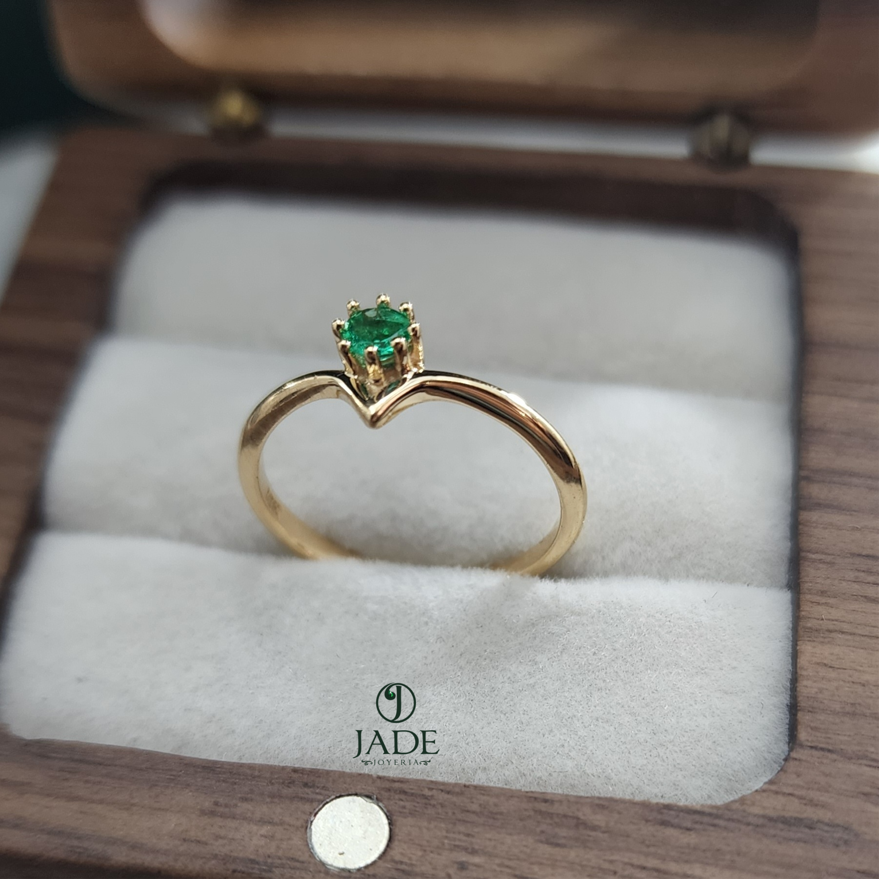 Anillo "Encanto Citrino"