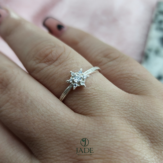 Anillo Luciana en plata fina – Jade18k (vista 2)
