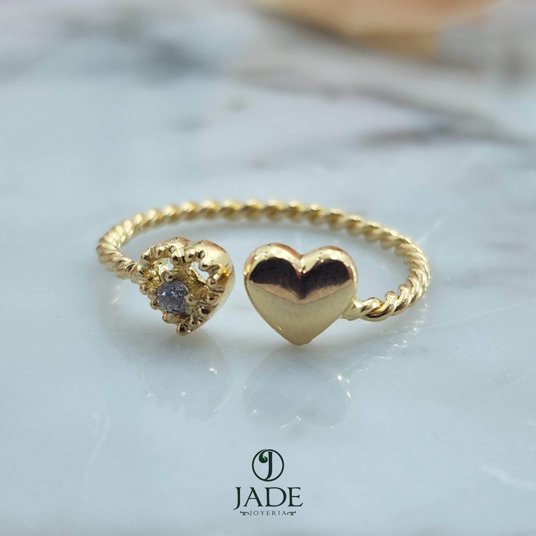 Anillo 2 Corazones