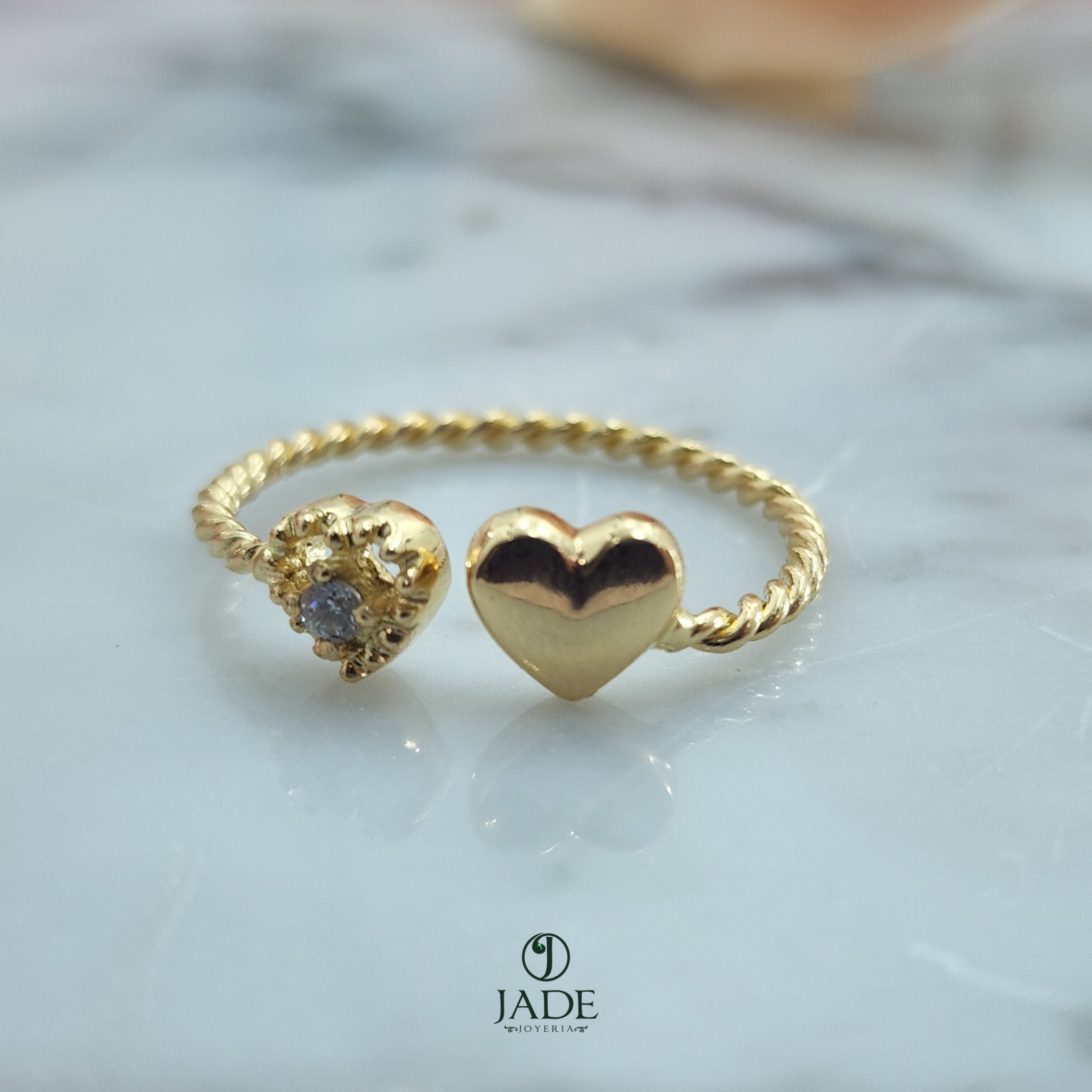 Anillo 2 Corazones