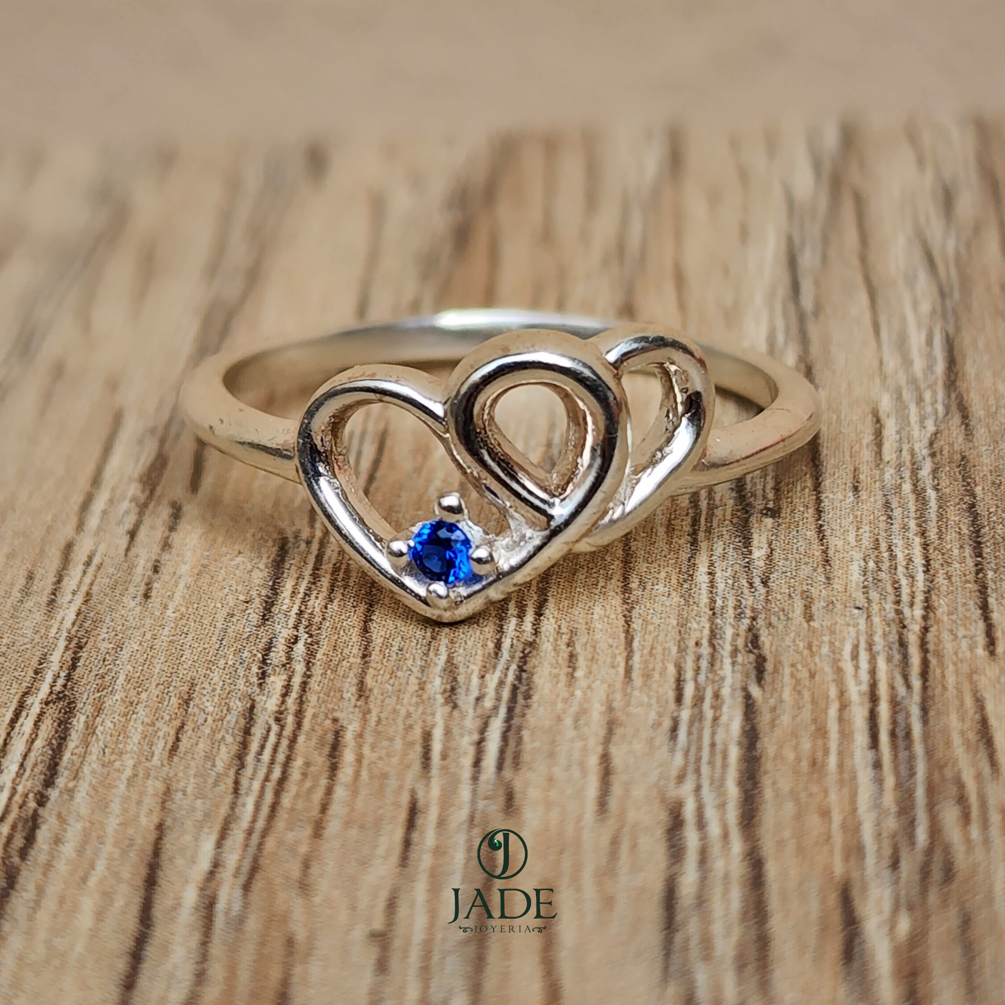 Anillo promesa en plata fina