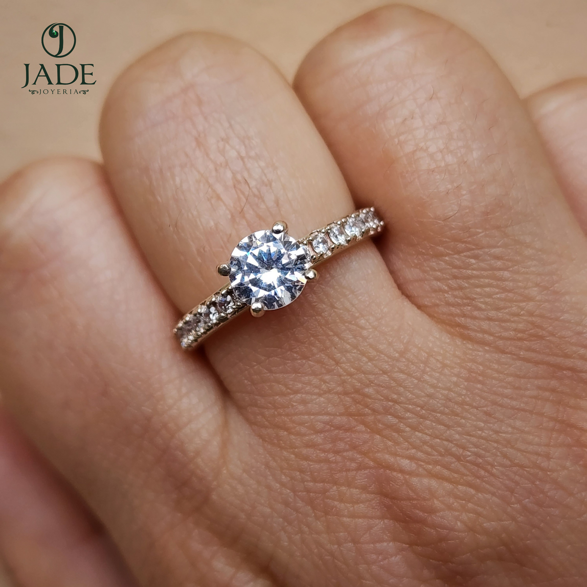 Anillo Mi único amor en plata fina