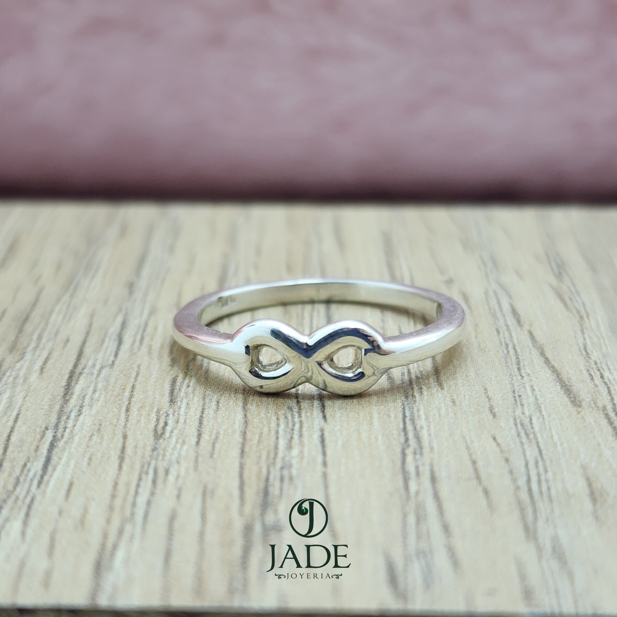 Anillo Mini Infinito en plata fina