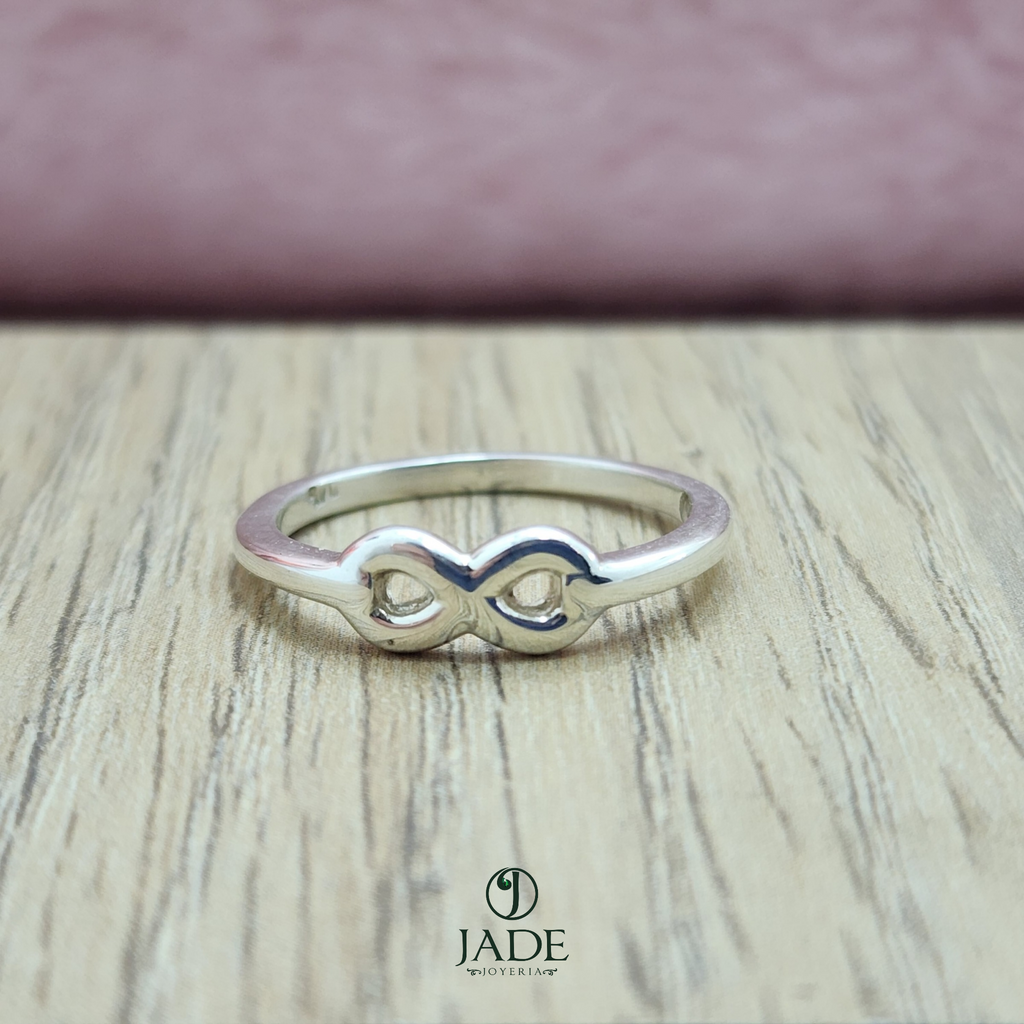 Anillo Mini Infinito en plata fina