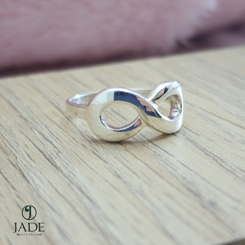Anillo Gran Infinito en plata fina