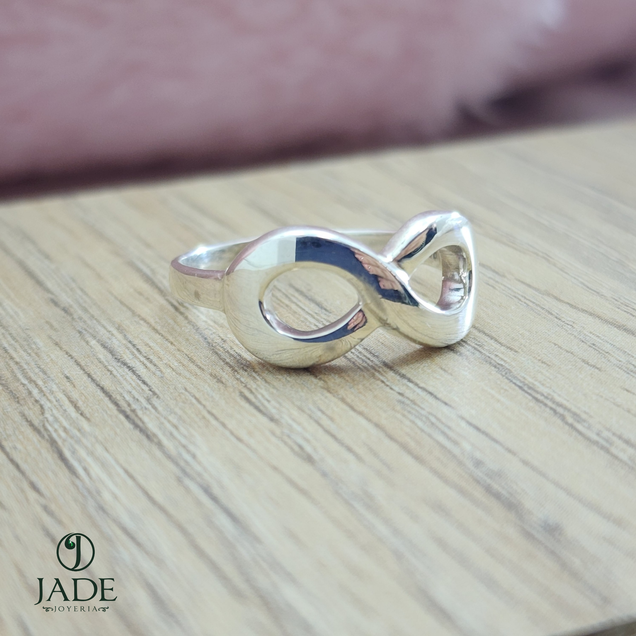 Anillo Gran Infinito en plata fina