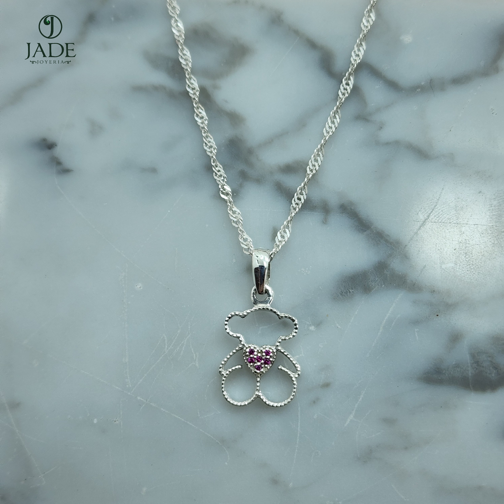 Dije de Tous en plata fina