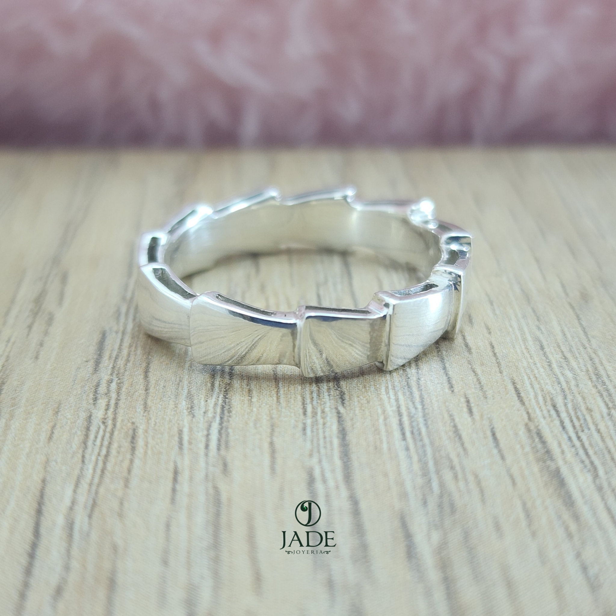 Aro Espiral en plata fina