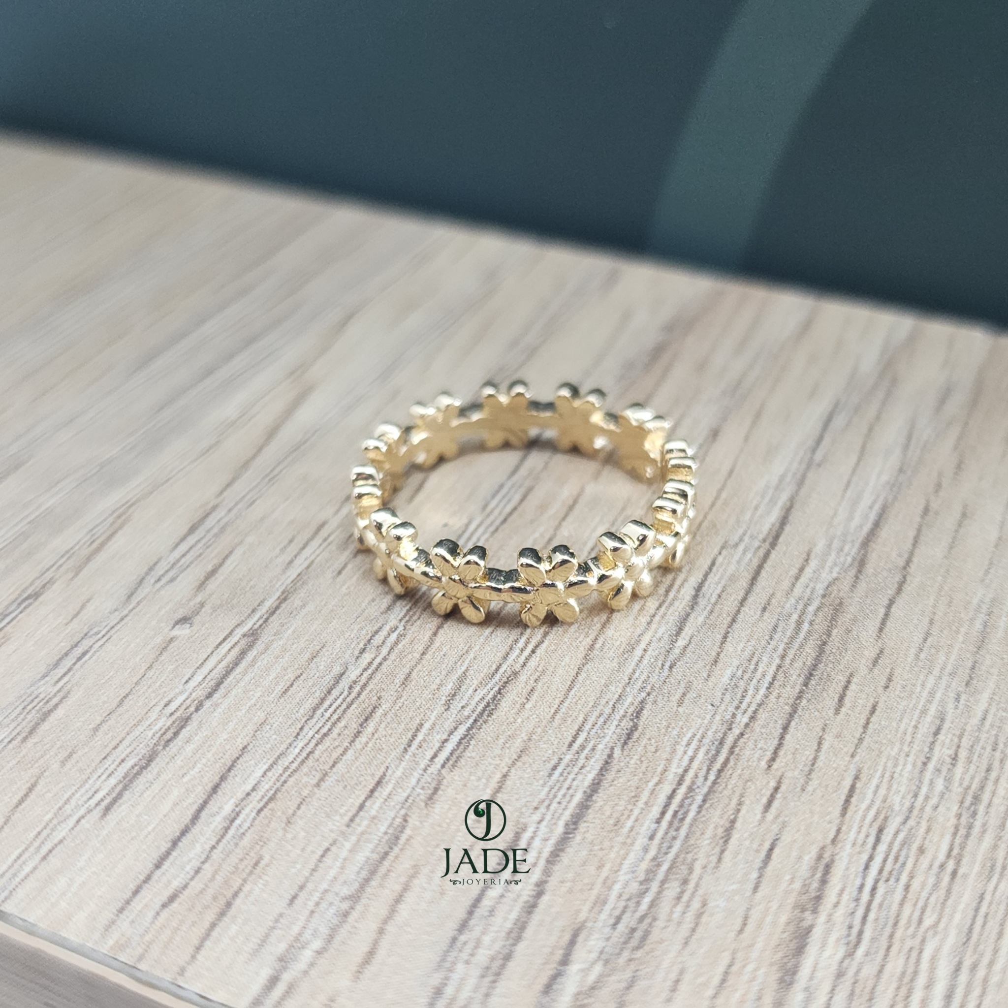 Anillo Corona de flores