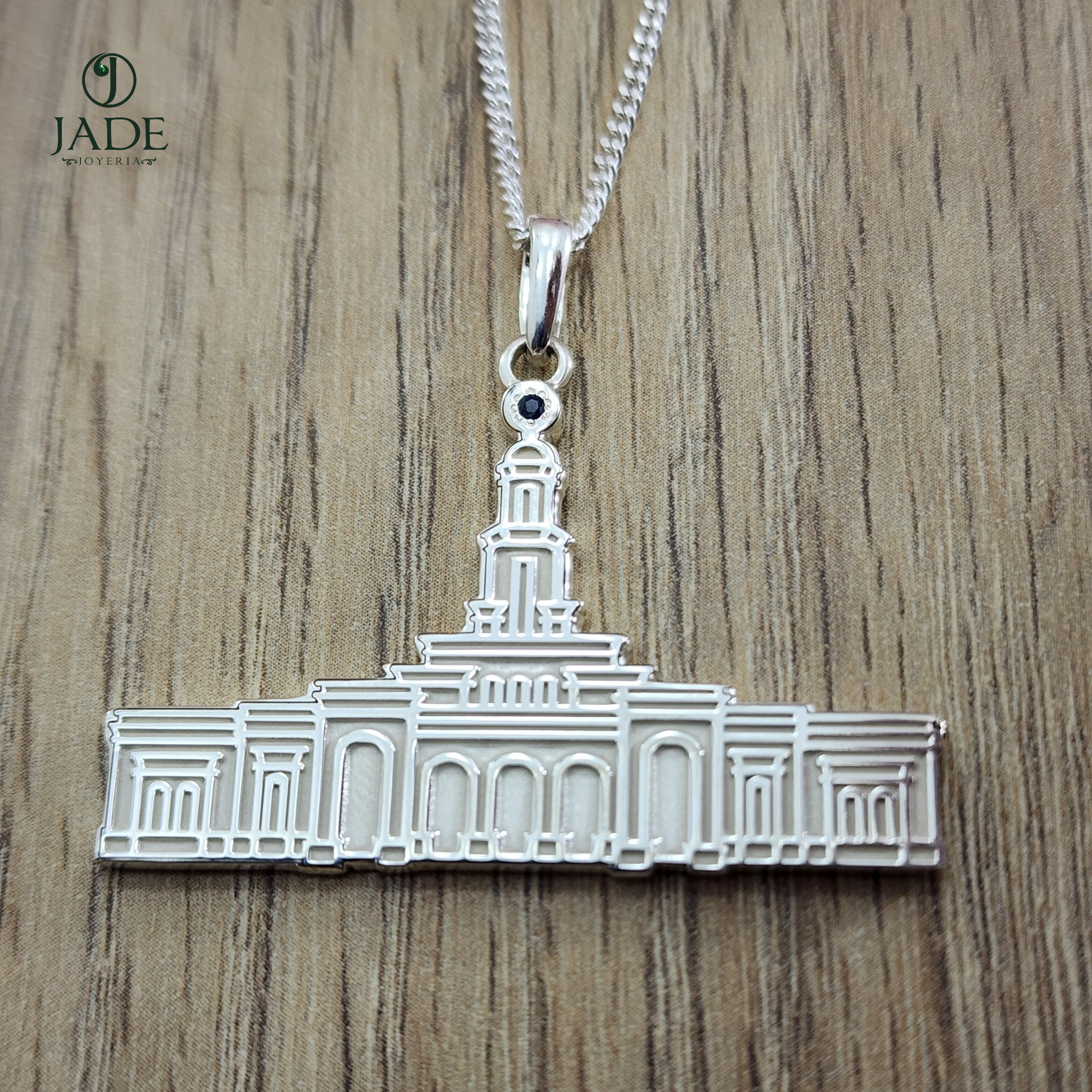 Dije Del Templo de Arizona En Plata