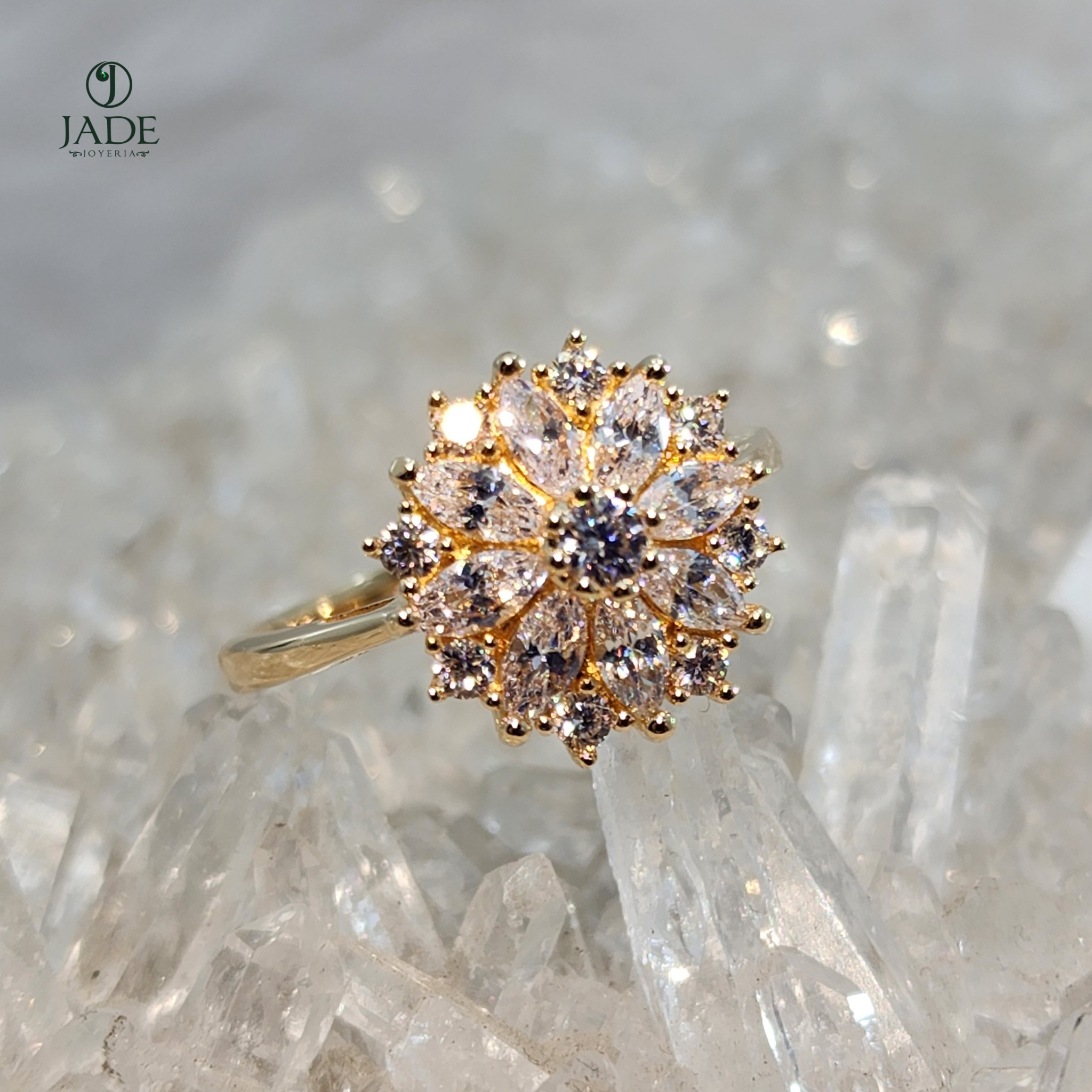Anillo De Flor Preciosa