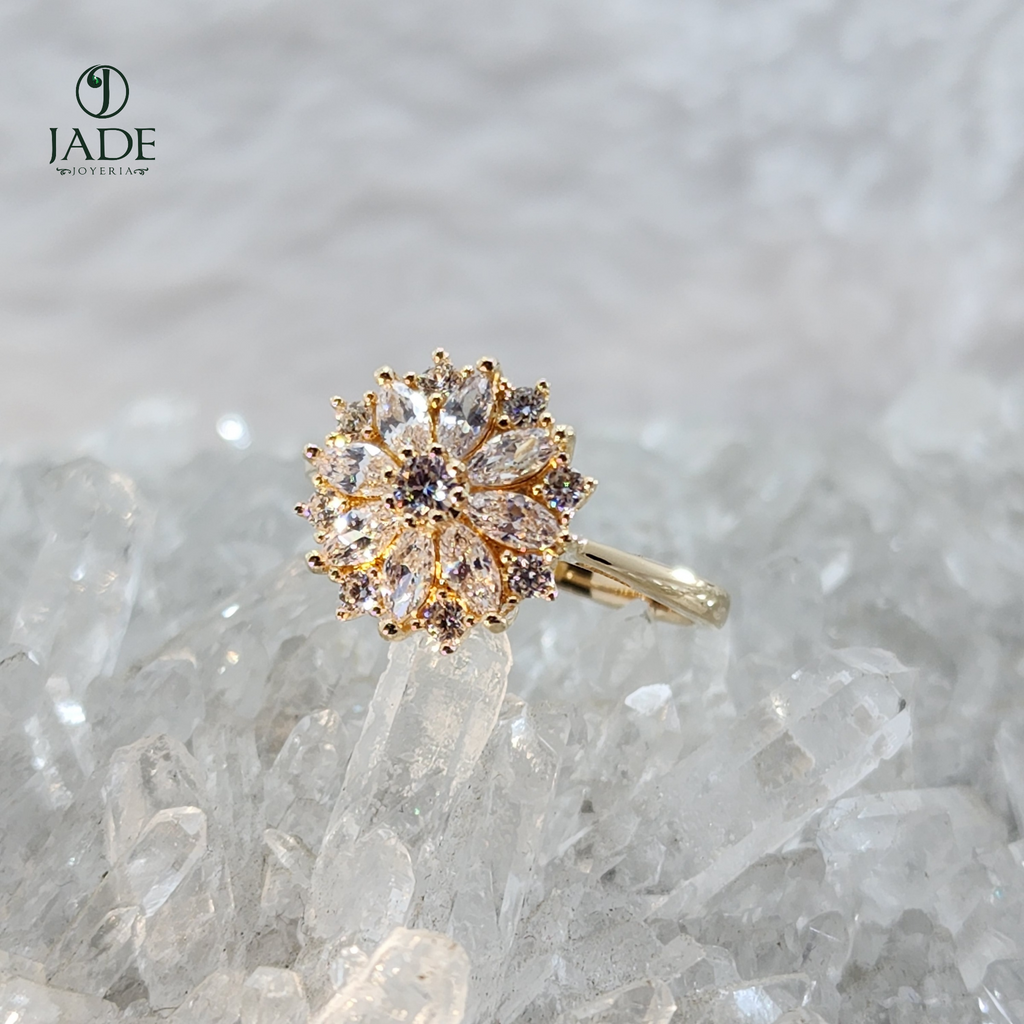 Anillo De Flor Preciosa
