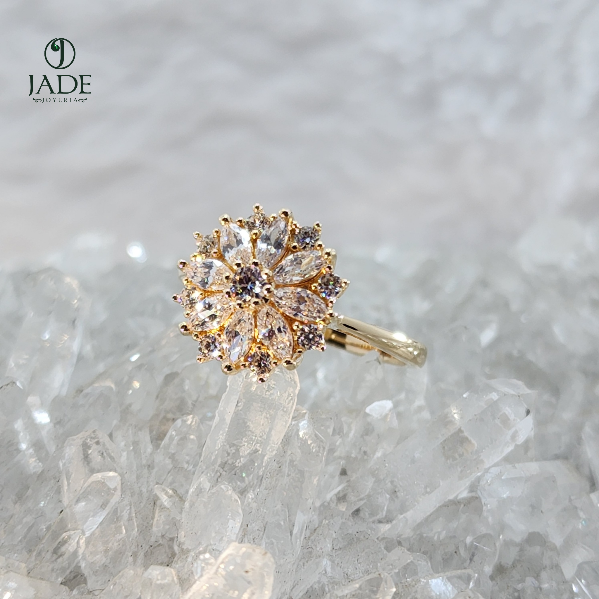 Anillo De Flor Preciosa