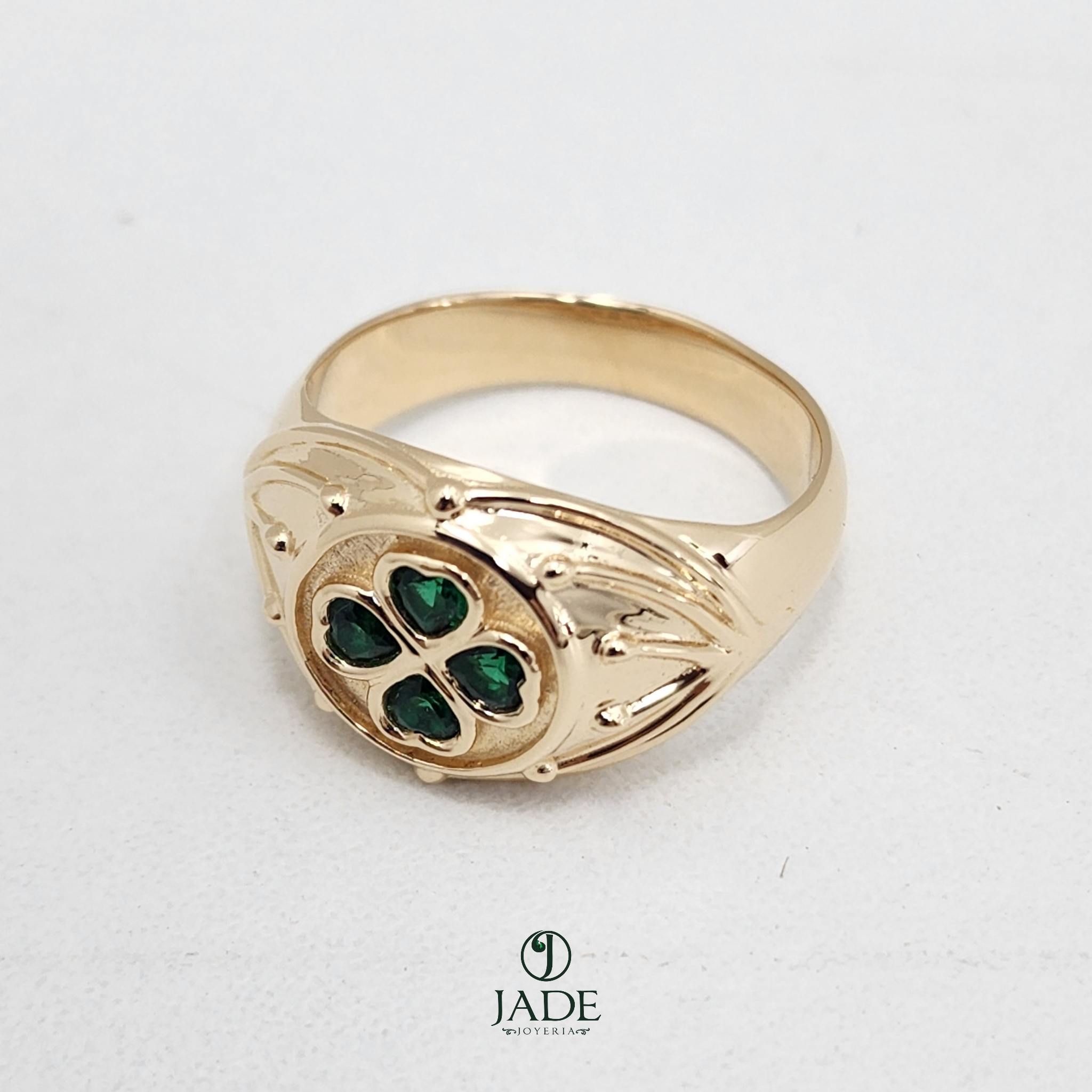 Anillo Bolichera trebol