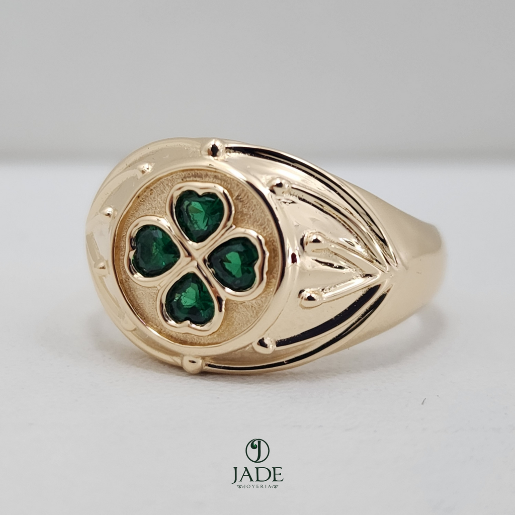 Anillo Bolichera trebol