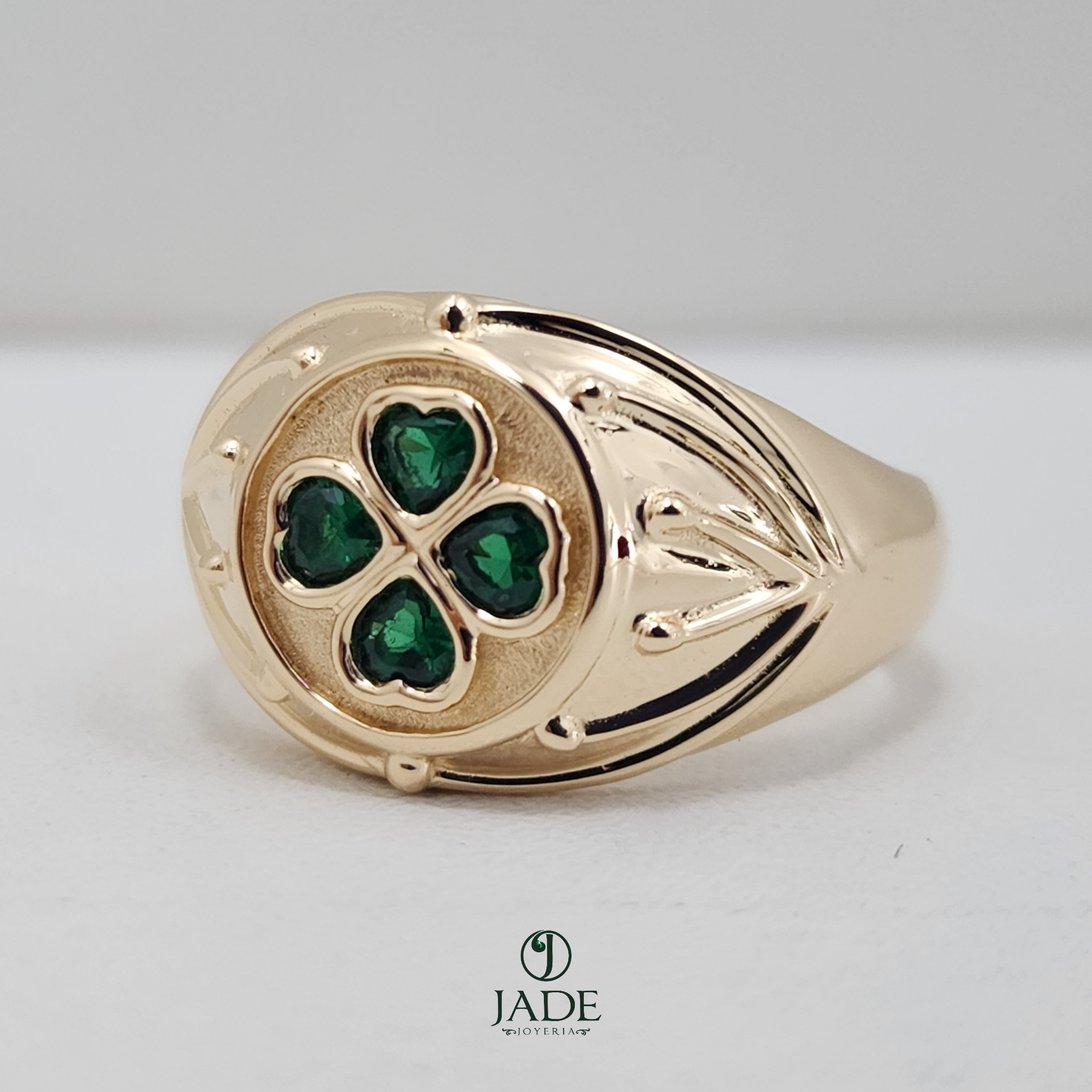 Anillo Bolichera trebol