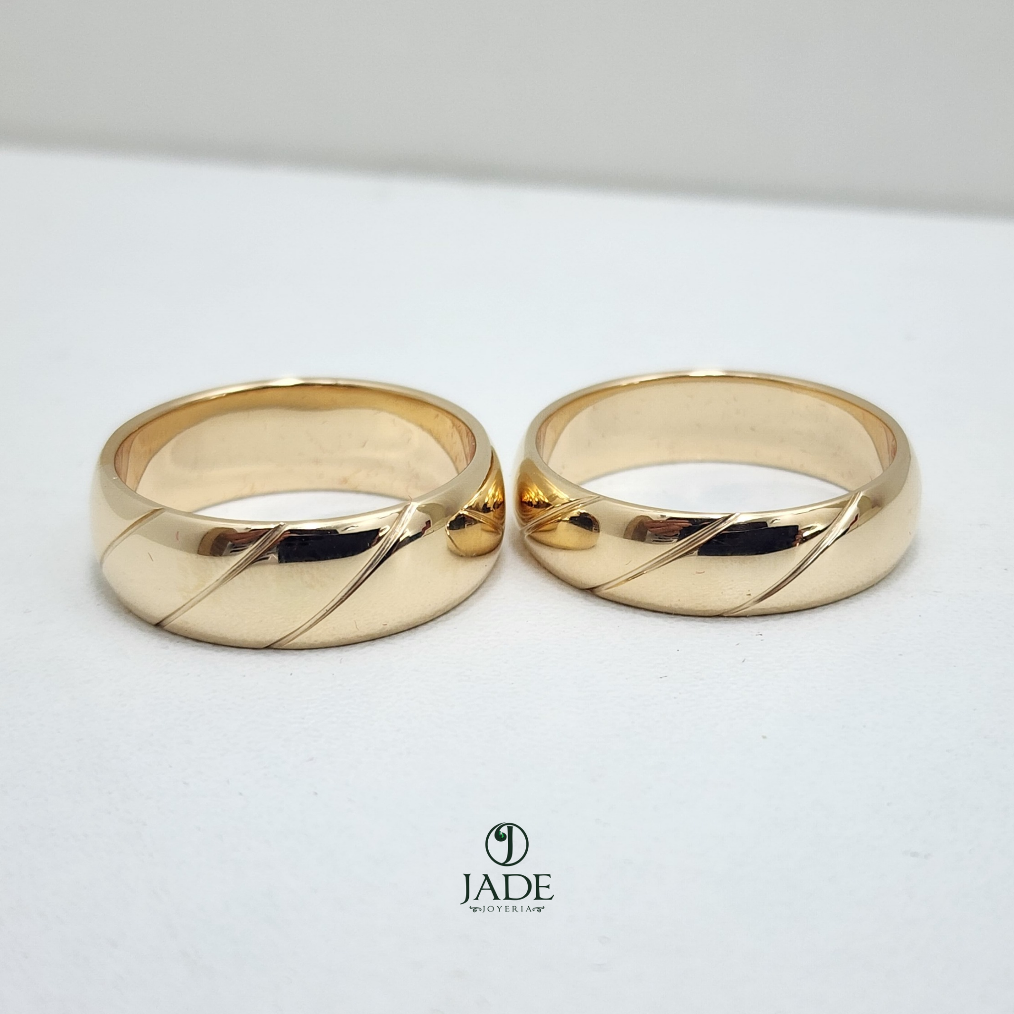 Aros de boda 3 lineas