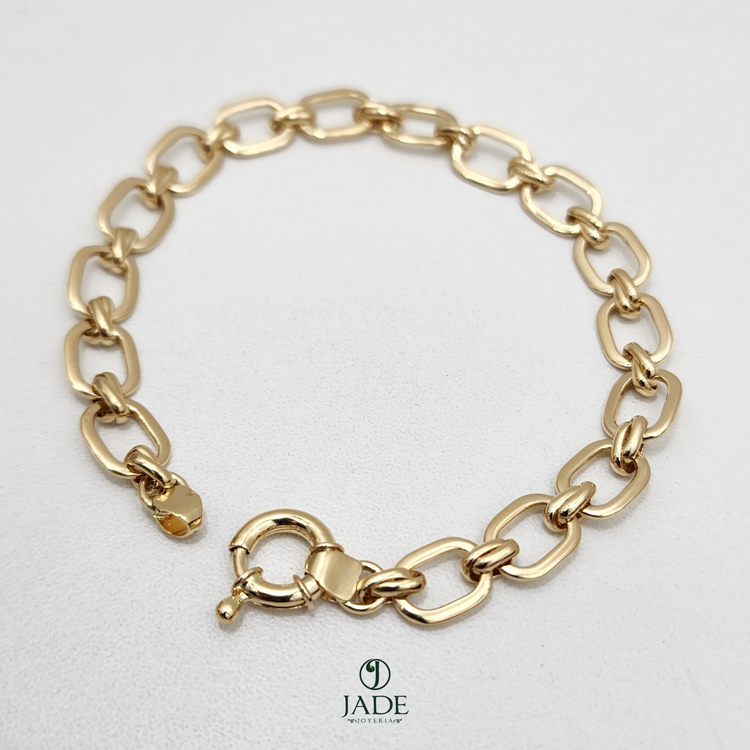 Pulsera Circular en oro 18k – Jade18k