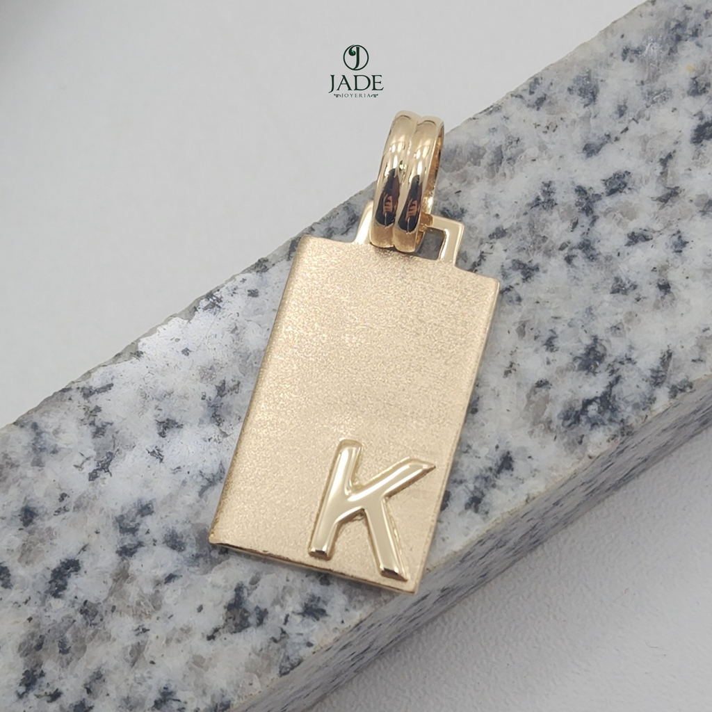 Dije rectangular personalizado