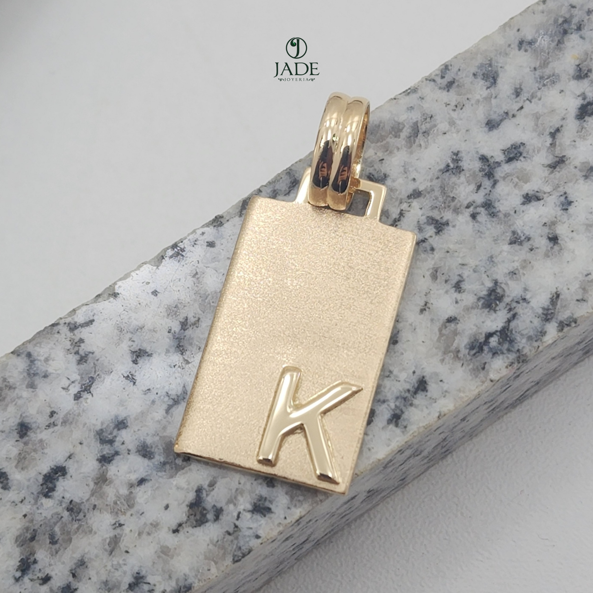 Dije rectangular personalizado