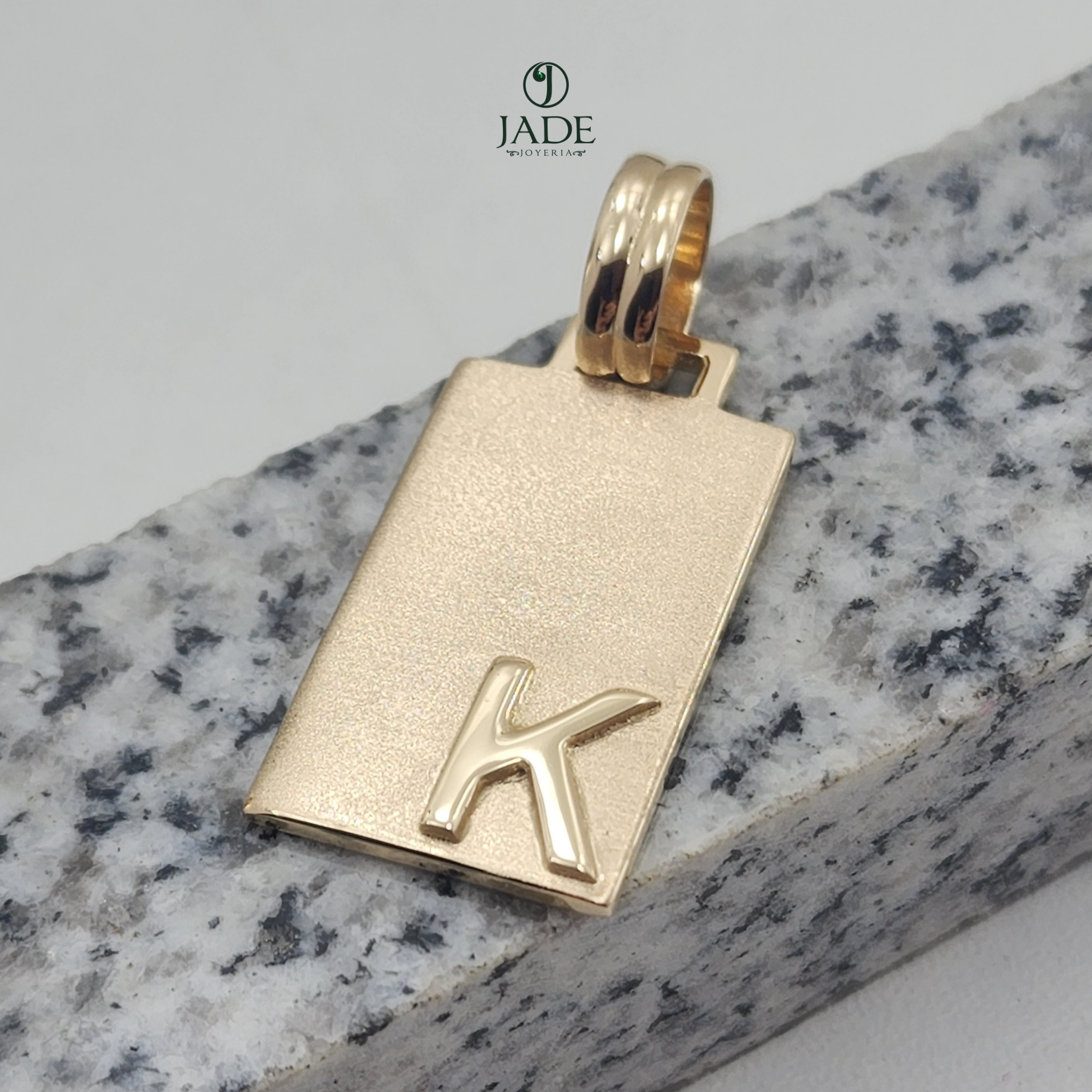 Dije rectangular personalizado