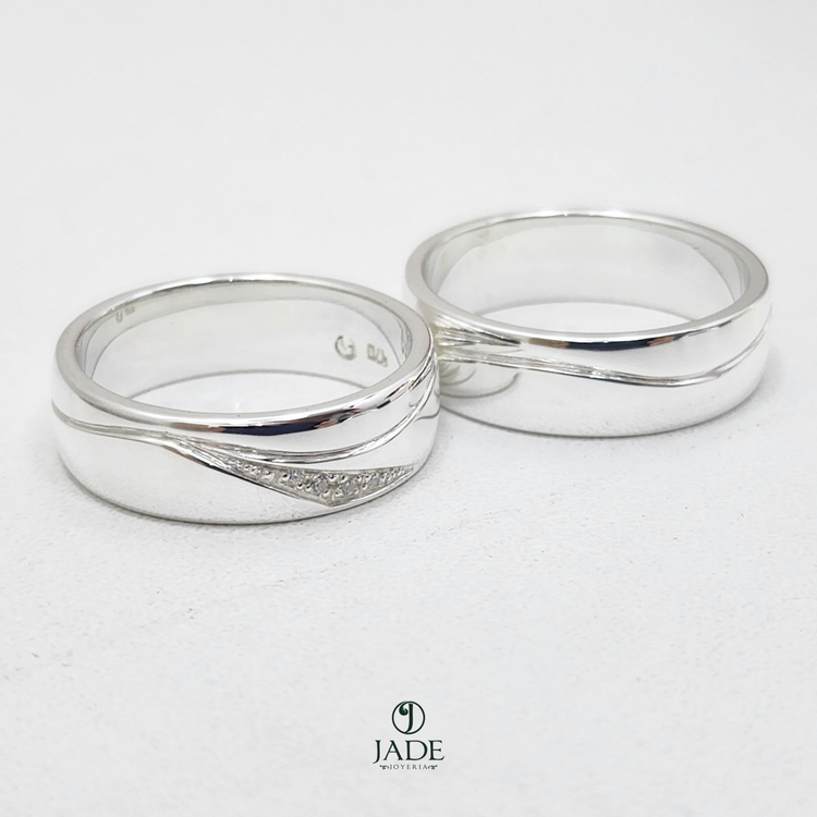 Alianzas Luz de plata – Jade18k (vista 2)
