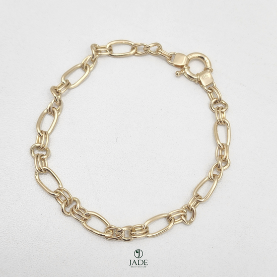 Pulsera victoria en oro 18k – Jade18k