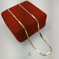Cadena Eslabon Placa 18k