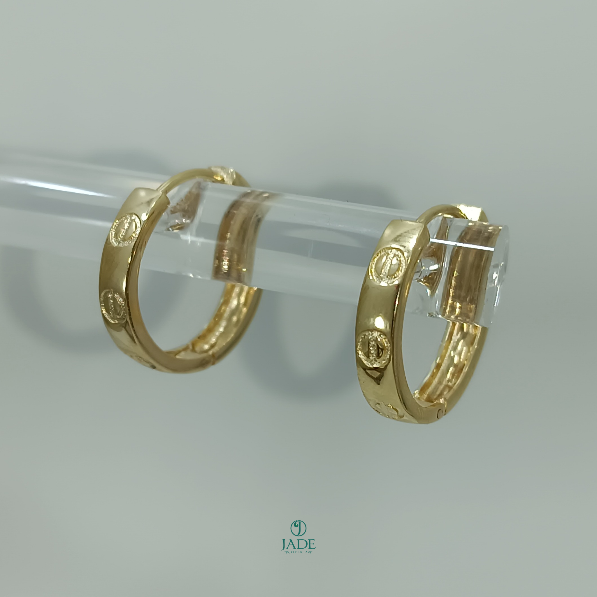 Argollas tipo cartier