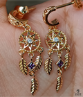 aretes colgantes atrapa sueños