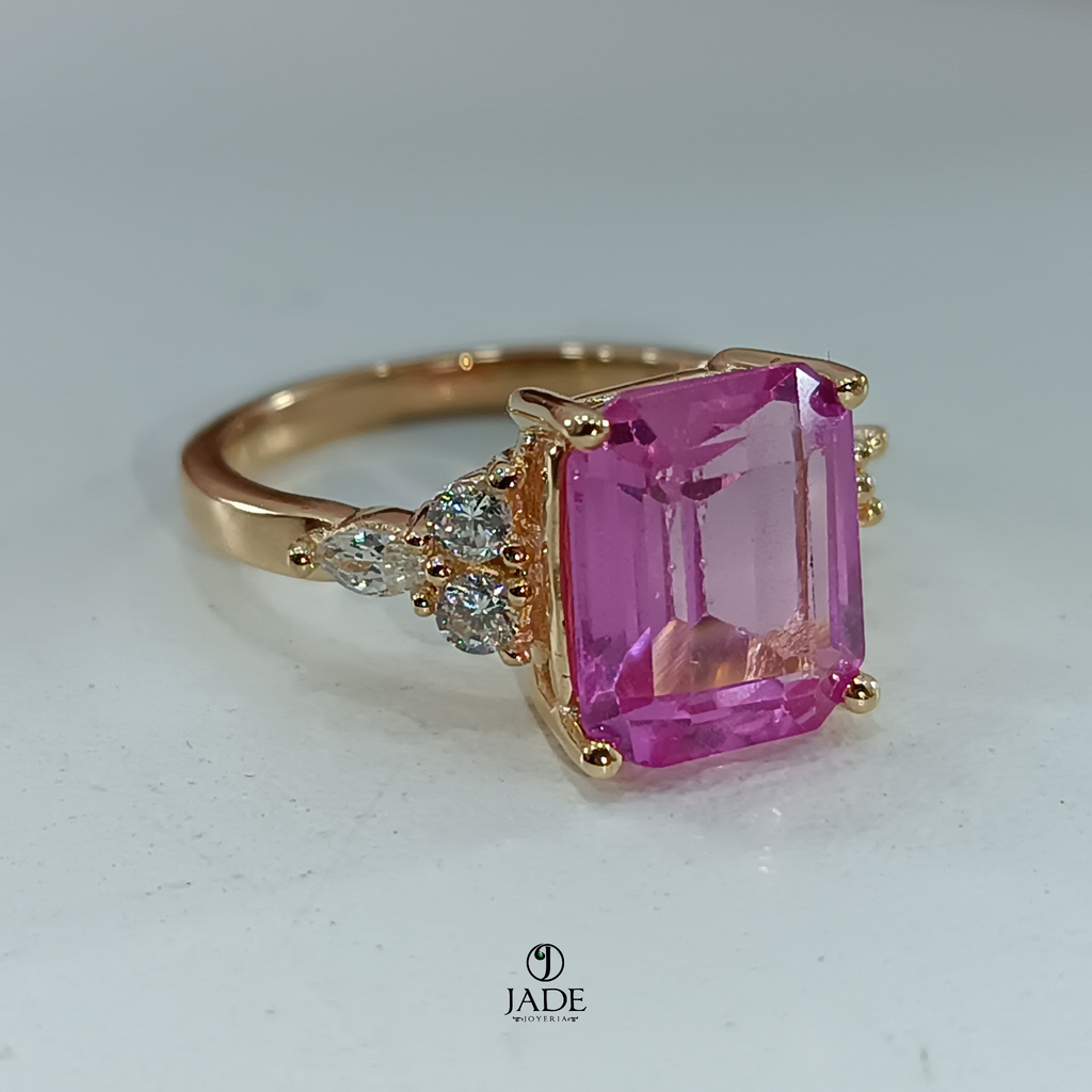 Anillo de compromiso  en oro