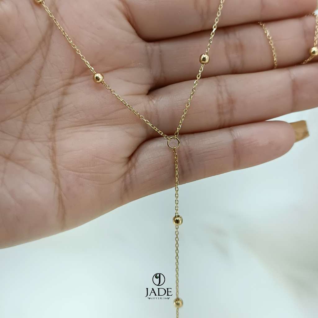 Collar colgante para escote